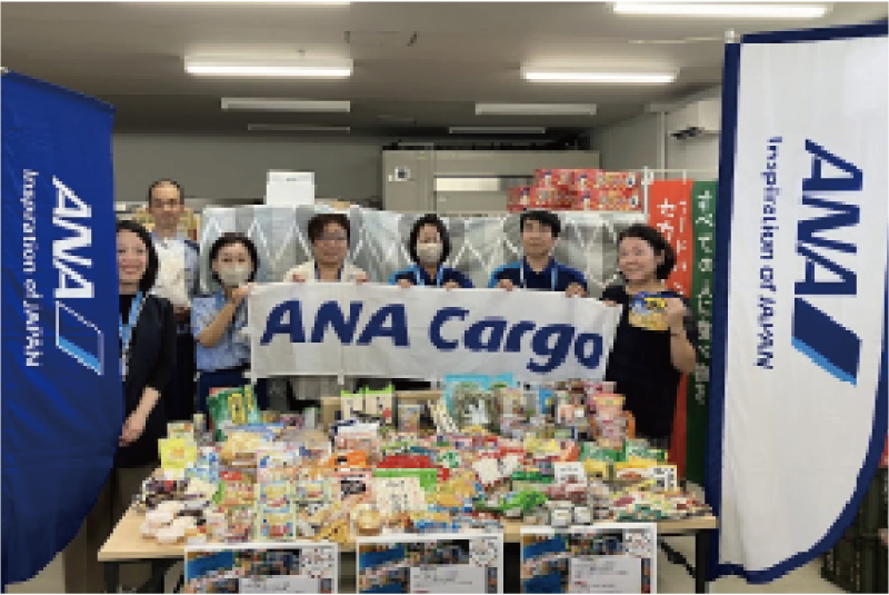 フードバンクへの寄贈